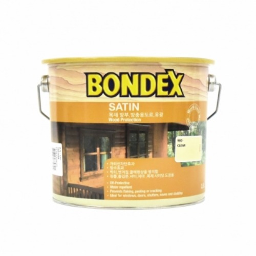 [BONDEX] 본덱스 방부 방충용 도료 (유광, 투명)